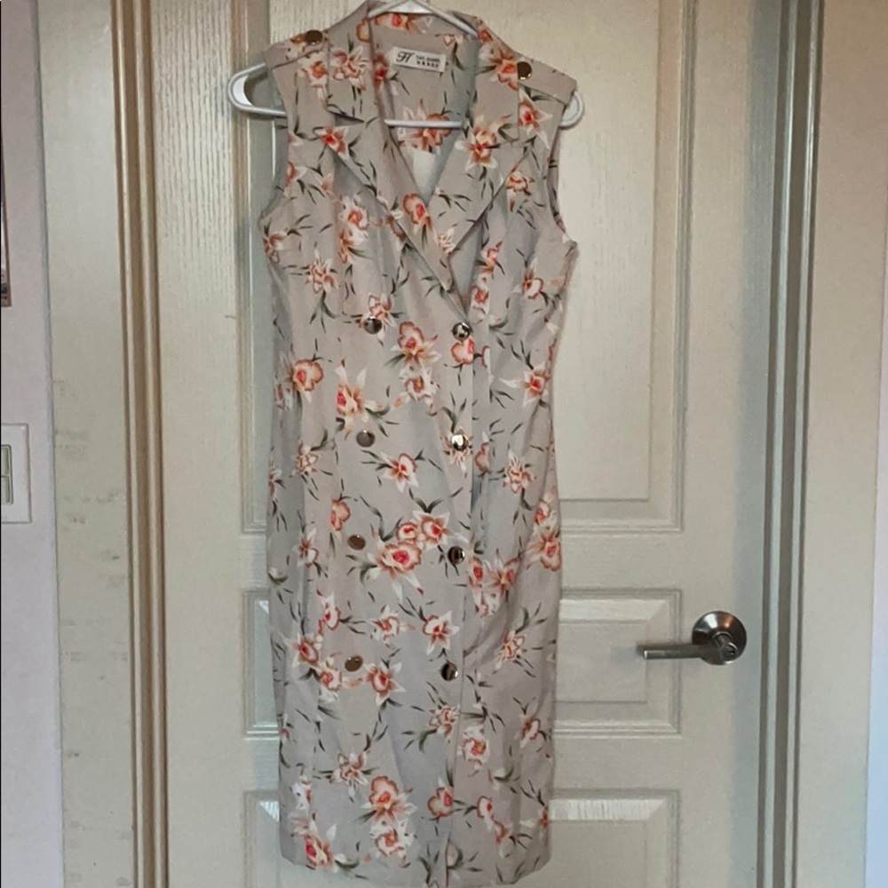 Button down dress